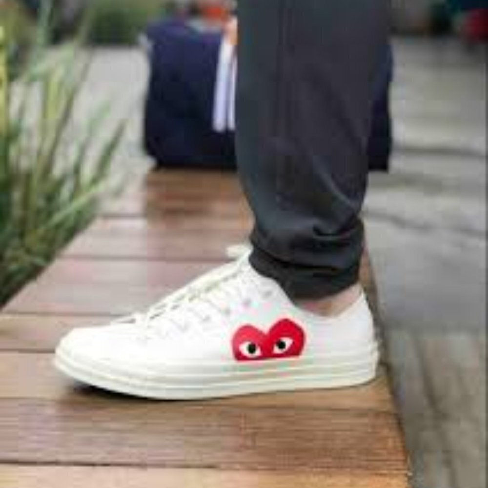 NWT Play Comme Des Garçons Man Shoes Size 10